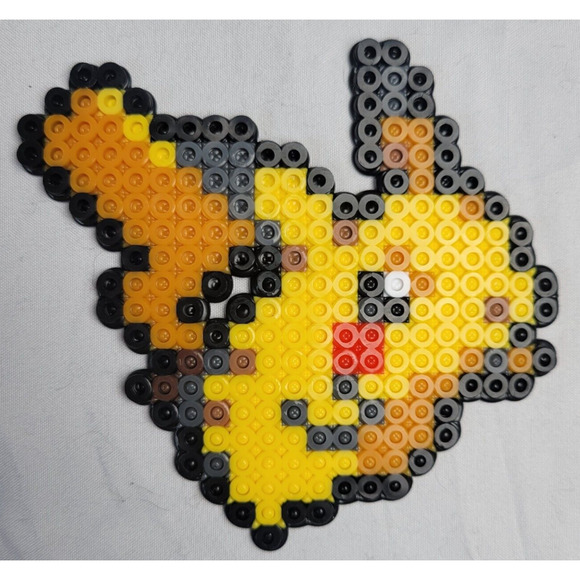 Pikachu Menu Icon Pokemon Perler Bead Pixel Art - Picture 2 of 2